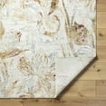 thumbnail image 5 of BoutiqueRugs Maili Farmhouse Area Rug - Off White, Mustard, Medium Gray - 6'7" Round, 5 of 9