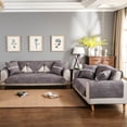 thumbnail image 2 of 1pc Sofa Protective Cover Decorative Sofa Cover for Living Room Dark Gray (90*120CM), 2 of 8
