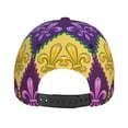 thumbnail image 3 of Lsque Mardi Gras4 Baseball Cap Trucker Low Profile Hat Golf Dad Hat Adjustable Original Classic Unconstructed Plain Cap Men Women, 3 of 9