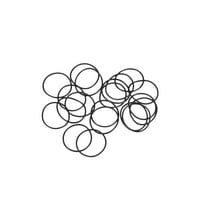 Unique Bargains Nitrile Rubber O-Rings 22mm OD 20mm Metric Sealing Gasket Pack of 20