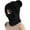 Black, variant on DAMAI 3 in 1 Beanie Hat with Scarf and Mask, 2026 New Winter Warm Ear Guard Hat, Fall Winter Warm Knitted Windproof Balaclava Scarf for Men Women