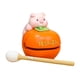 thumbnail image 4 of WAITLOVER Decoración del hogar, decoración de oficina, pez pequeño de madera, pez de resina de madera Q4B5, 4 of 6