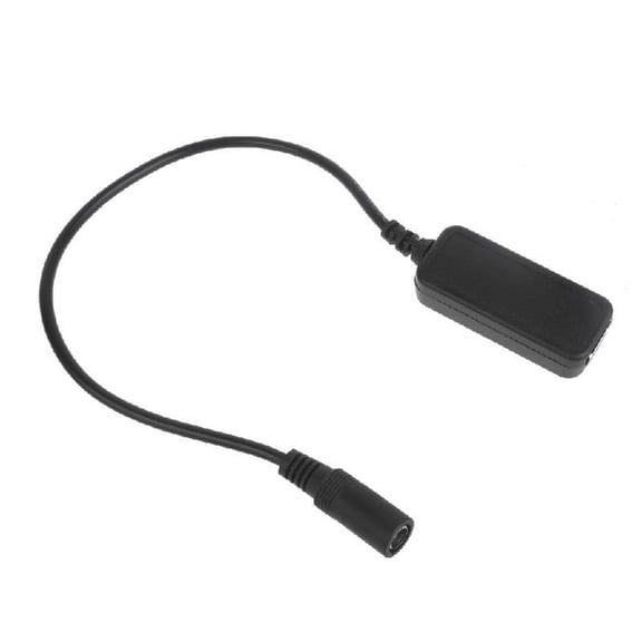 DC to USB Power Cable 6V-30V DC 5.5x2.1mm Female to USB Type A Charging Cable