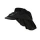 thumbnail image 5 of Ventilador de moda de sombrero de visor de ventilador para pescar Camping Beach al aire libre deportes al aire libre Negro, 5 of 8