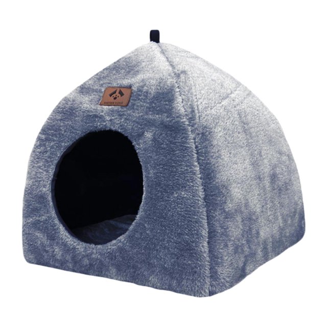 Cama cueva para gatos con base antideslizante, ideal para jugar y descansar. Escondite perfecto para gatitos. M