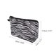 thumbnail image 2 of Ofertas Únicas 1 Pc Bolsa de Maquillaje Impresa con Animales para Vacaciones Viaje Blanca Negra de Poliéster, 2 of 5