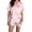 ZG Light Pink, variant on Pajamas for Women Set Easter Cute Print Short Sleeve Button Down Shirt Shorts Set Beige Lounge Sets for Women L