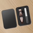 thumbnail image 3 of Nail Clippers Nail File Set Nail Trimmer Portable Travel Nail Set Anti for Men Women Heavy Duty Manicure Pedicure Set Toenail Clippers L Bronze, 3 of 9