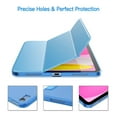 thumbnail image 3 of JETech Case for iPad (A16) 11th/10th Generation (2025/2022), Slim Stand Hard Back Shell Cover with Auto Wake/Sleep (Sky Blue), 3 of 6