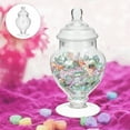 thumbnail image 6 of NUOLUX Jar Candy Glass Jars Crystal Canister Decorative Buffet Storage Wedding Jewelry Cotton Containers Clear Cookie Canisters, 6 of 6