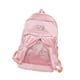 thumbnail image 4 of Mochila de moda, versátil y ligera, ideal para escalada al aire libre y viajes. Rosa, 4 of 9