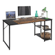 thumbnail image 1 of Escritorio Rectangular con Repisa Inferior (120 x 60 x 74cm) HOMEMAKE FURNITURE Industrial, 1 of 7
