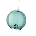 thumbnail image 1 of Carrillón de viento japonés de cristal, 7 cm de diámetro. Versátil para decoración de jardín. Sonido relajante. Azul, 1 of 8