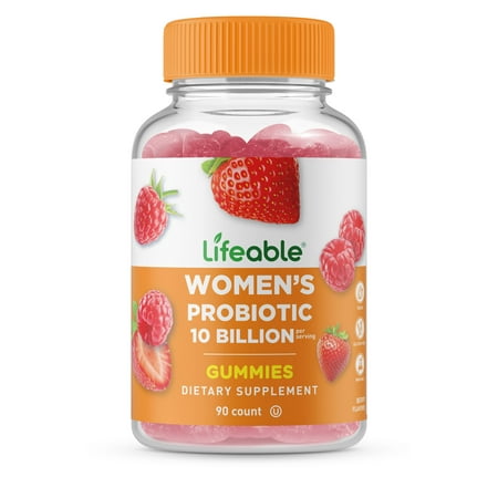Lifeable Probiotics for Women - 10 Billion CFU - 90 Gummies