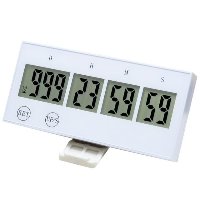 Rongfmy Electrical Kitchen Timer Hatching Baking Fitness Exam Reminder white