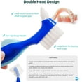 thumbnail image 7 of Denture Case with Denture Brush, Waterproof Denture Bath with Portable Denture Brush Holder,Partial Denture Case with Basket Denture Cups for Soaking Dentures, 7 of 7