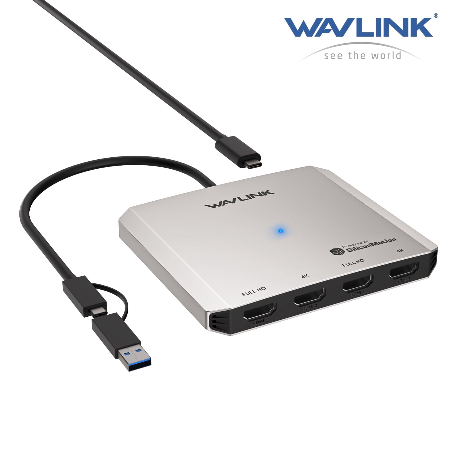 分配器・切替器 DELL DA305 6-in-1 USB-C MultiportAdapter Dell 6-in-1 Laptop PC Universal Expansion Connector: USB-C
