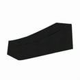 thumbnail image 2 of Garden Patio Chaise Lounge Cover, Heavy Duty Outdoor Lounge Chair Covers, UV Resistant Patio Furniture Covers Waterproof 210D Oxford Cloth All Weather Protection (Black, 79"W x 28"D x 27"H - 1 Pack), 2 of 8