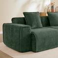 thumbnail image 5 of Jopath 78" Sofa Couch for Living Room,Sofa Velvet Deep Seat Couch with Wide Armrest,Green, 5 of 14