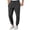 Grey, variant on Joggers for Men Elastic Waist Drawstring Casual Lightweight Sweatpants with Pockets Jogging Pants Trousers