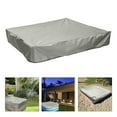 thumbnail image 2 of Small Outdoor Cover, Sandbox Cover Sandbox Cover Sandbox Cover Outdoor Garden Outdoor Sandbox Cover Folding Zipper Cover Children's Beach Games Sandbox Protective Cloth, Protective Cover, 2 of 9