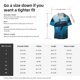 thumbnail image 5 of Balery Ocean Dolphin Fish School Camisa Casual de Manga Corta con Botones para Hombre, Texturizada, Estilo Cubano, para Playa, Verano-4X-Large, 5 of 5