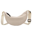 thumbnail image 2 of Paquete de 2 bolsas de hombro de lona para viajes al aire libre Púrpura BLESIY Tote de hombro, 2 of 8