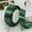 Green, variant on Gold Ribbon, 25 Yards 1-1/2 inches Wide Satin Ribbon Suitable Gold Satin Ribbon for Gift Wrapping, Wedding Decoration and Floral Bouquets,Beige