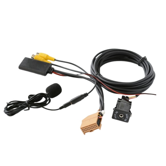 Speravity Adaptador de Cable inalámbrico de 12V para coche, música, Audio, micrófono, llamada, Cables manos libres, Kit inteligente, buen Vehículos, repuestos y accesorios Mis