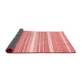 thumbnail image 2 of Ahgly Company Indoor Round Oriental Red Industrial Area Rugs, 5' Round, 2 of 4