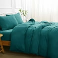 thumbnail image 2 of Duvet Cover Queen Piece Prewashed Ultra Soft Queen Bedding Set Features Zipper Closure and Corner Ties Includes Duvet Cover x & Pillowcases No Comforter, 2 of 7
