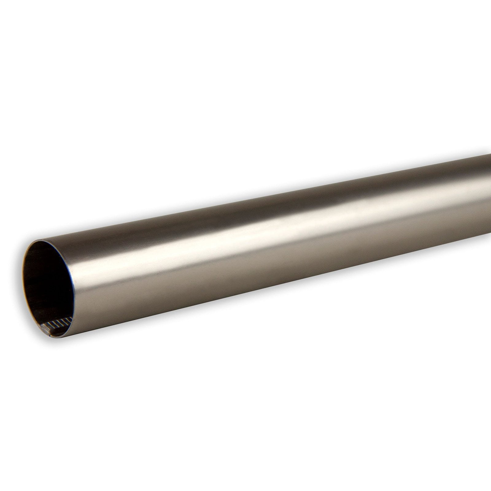 1 inch Decorative Pole 8' Long - Satin Nickel