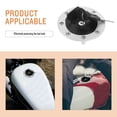 thumbnail image 3 of BESTYASH Engine Oil Fill Cap Fuel Tank Cap Silver Aluminum Alloy for Car Maintenance 1 Set, 3 of 6