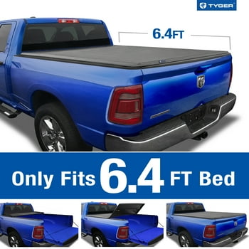 Tyger Auto T3 Soft Tri-Fold Truck Bed Tonneau Cover for 2019-2022 Ram 1500 New Body Style | 6'4" Bed (76") | Not for Classic | Does Not Fit with Multi-Function (Split) Tailgate or RamBox | TG-BC3D1045