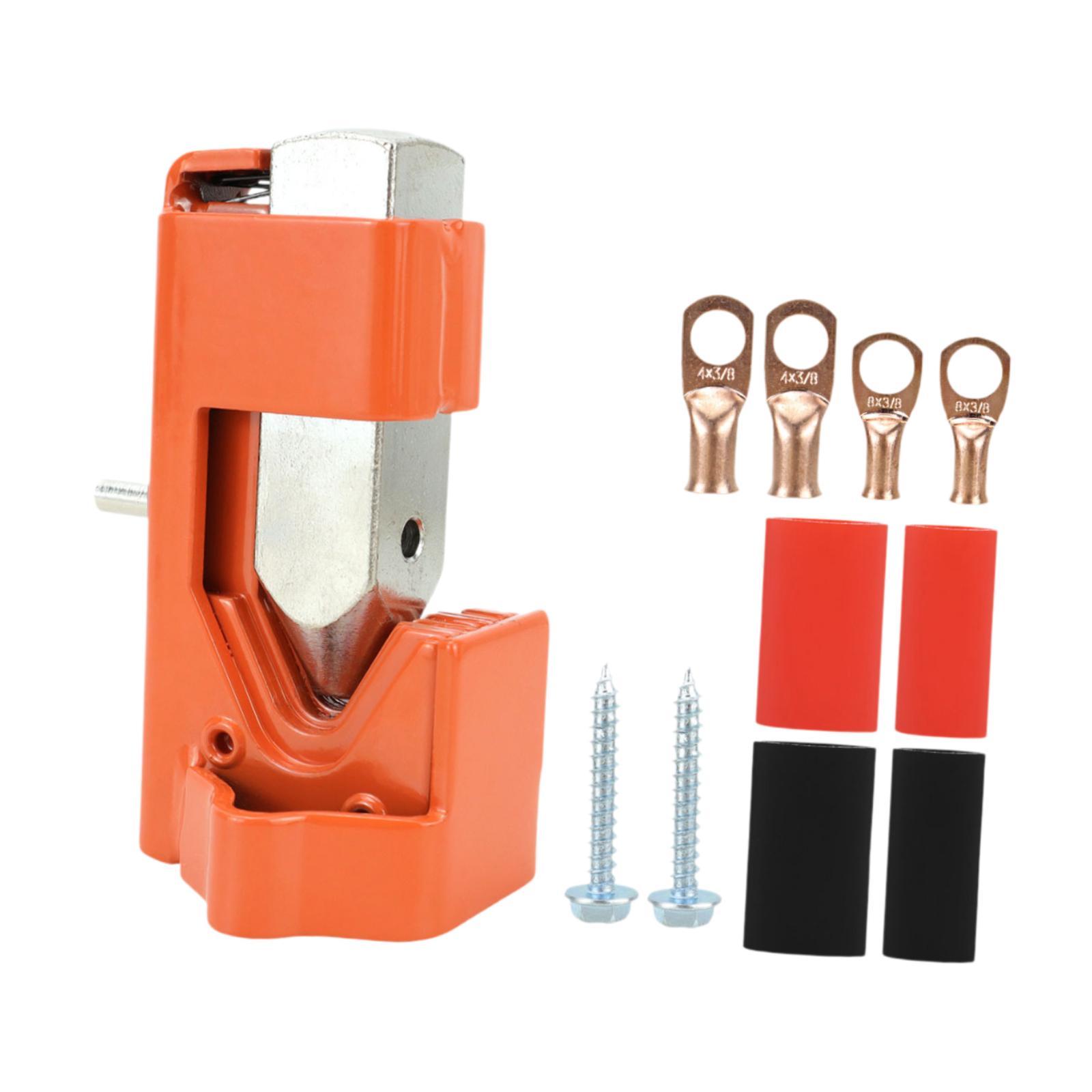 Wzmzjy Battery Cable Hammer Lug Crimper Tool for Wire Crimping Cables Terminal Orange