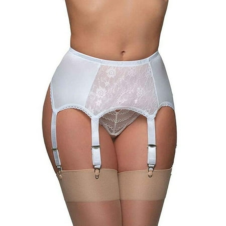

Sexy Mesh Garter Belt with Straps for Stockings Lingerie