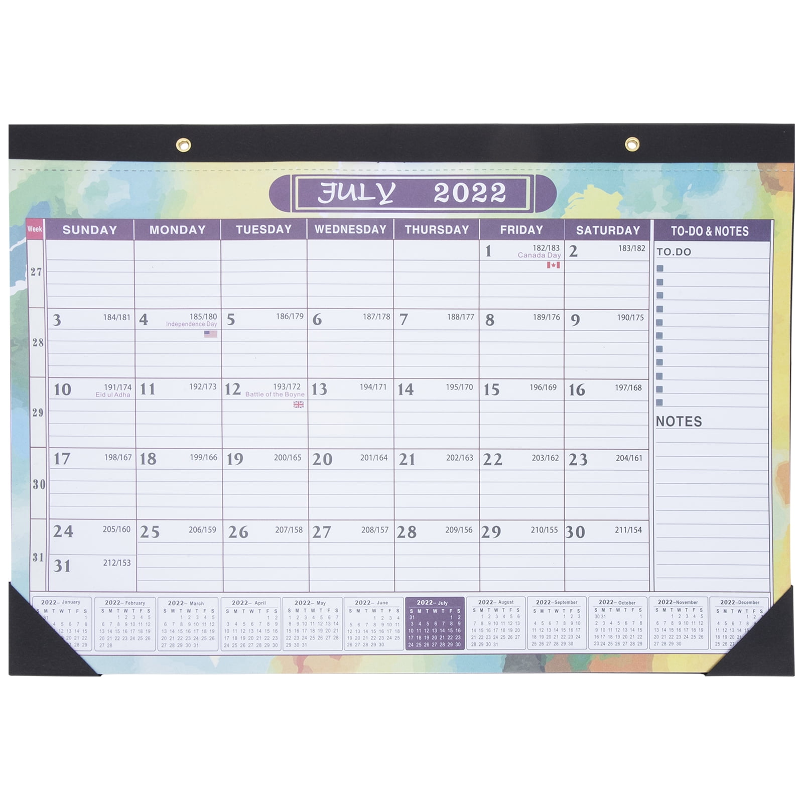 Frcolor Calendar 2023 Desk Wall Hanging Table Daily Monthly Pad Year