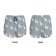 thumbnail image 6 of Uemuo Cartoon Poodle Dog Pattern Women's Athletic Shorts High Waisted Running Shorts with Liner Pockets Gym Elastic Workout Shorts-Small, 6 of 9
