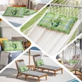 thumbnail image 6 of St. Patrick's Day Pillow Covers, Linen Long Throw Pillow Case, Green Shamrock Watering Can Leaf Plaid Holiday Pillow Protector Decorative Cushion Cover for Living Room/Bedroom 20" x 36", 6 of 8