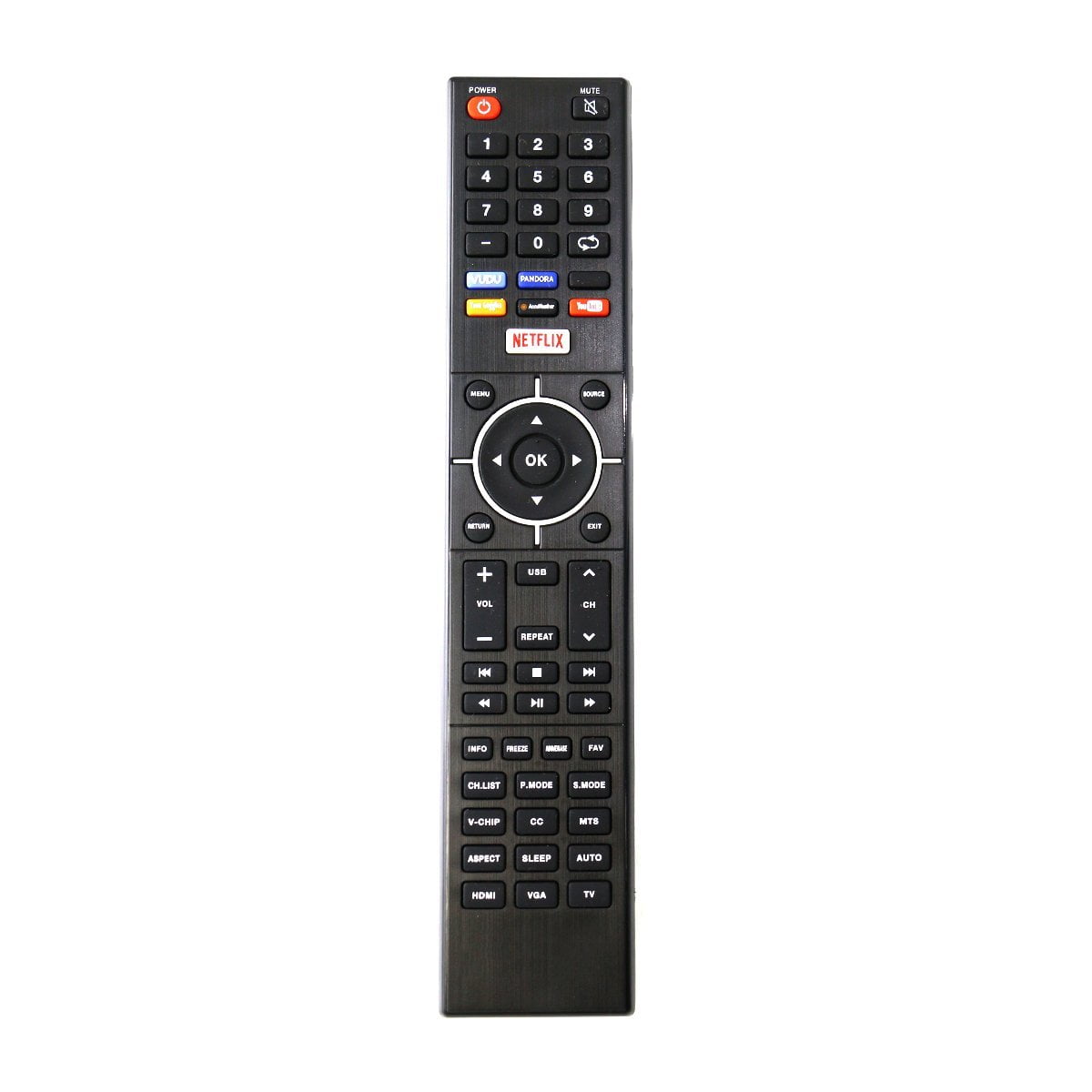 ZdalaMit Replacement TV Remote Control fit for ELEMENT LED TV E4SFT551