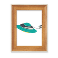 thumbnail image 1 of Universe Alien Monster UFO Desktop Wooden Photo Frame Display Picture Art Painting Multiple Sets, 1 of 3