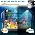 thumbnail image 4 of Fish Tank Building Block, Lighting Aquarium Building Sets for Adults and Kids Including Ocean Jellyfish, Dolphin, Turtle, Crab, Animal Building Toys,725pcs, 4 of 6