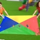 thumbnail image 1 of Juego de trabajo en equipo con lona, ​​juego de trabajo en equipo, juego cooperativo, mejora las habilidades sociales, interactivo con pelota para, 1 of 8