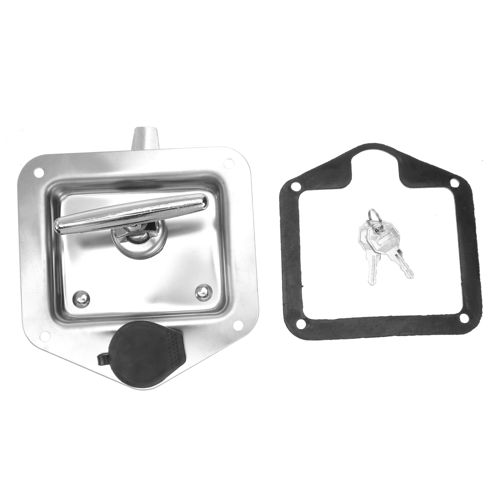 Toyvian 2Pcs Electrical Cabinet T Shaped Lock Truck Tool Latch Iron