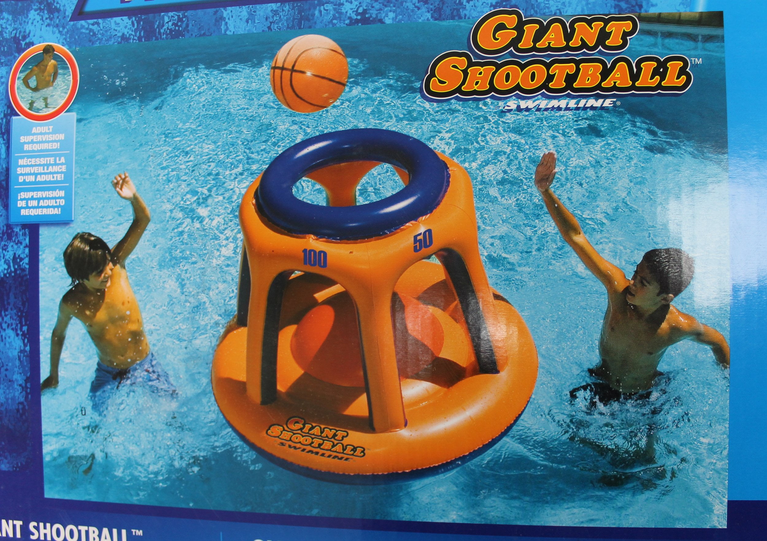 giant shootball inflatable pool toy