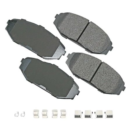 Akebono PRO-ACT Ultra-Premium Brake Pad Set  Ceramic