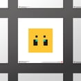 thumbnail image 5 of Gallery Pops Minecraft: Iconic Pixels - Mobs - Bee Wall Art, Unframed Version, 12" x 12", 5 of 5