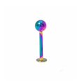 thumbnail image 2 of Multi-Colored IP Coated 16G Labret Monroe Lip Jewelry, 2 of 3