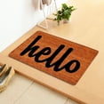 thumbnail image 3 of Furvclv Summer Hello Doormat 40 x 60cm/60 x 90cm Anti Slip Wear-resistant Floor Mat for Bedroom Bathroom Entrance, 3 of 9