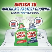 Spray n Wash Pre-Treat Laundry Stain Remover, 22 FL Oz Bottle (Pack of 4)